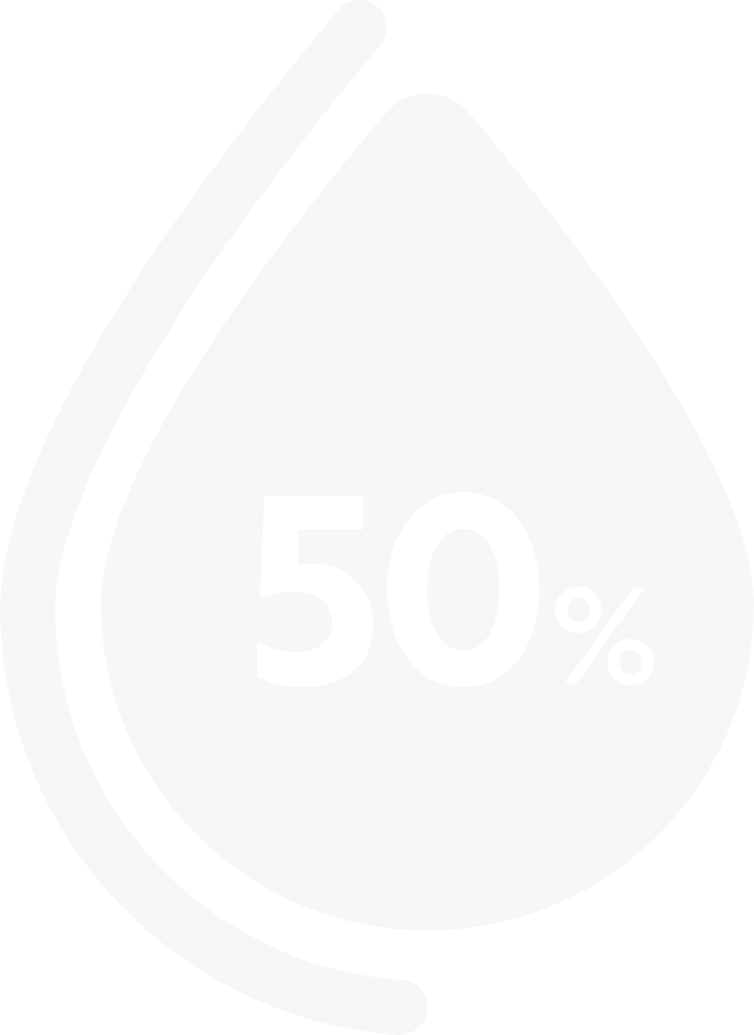 50% Less Blood
